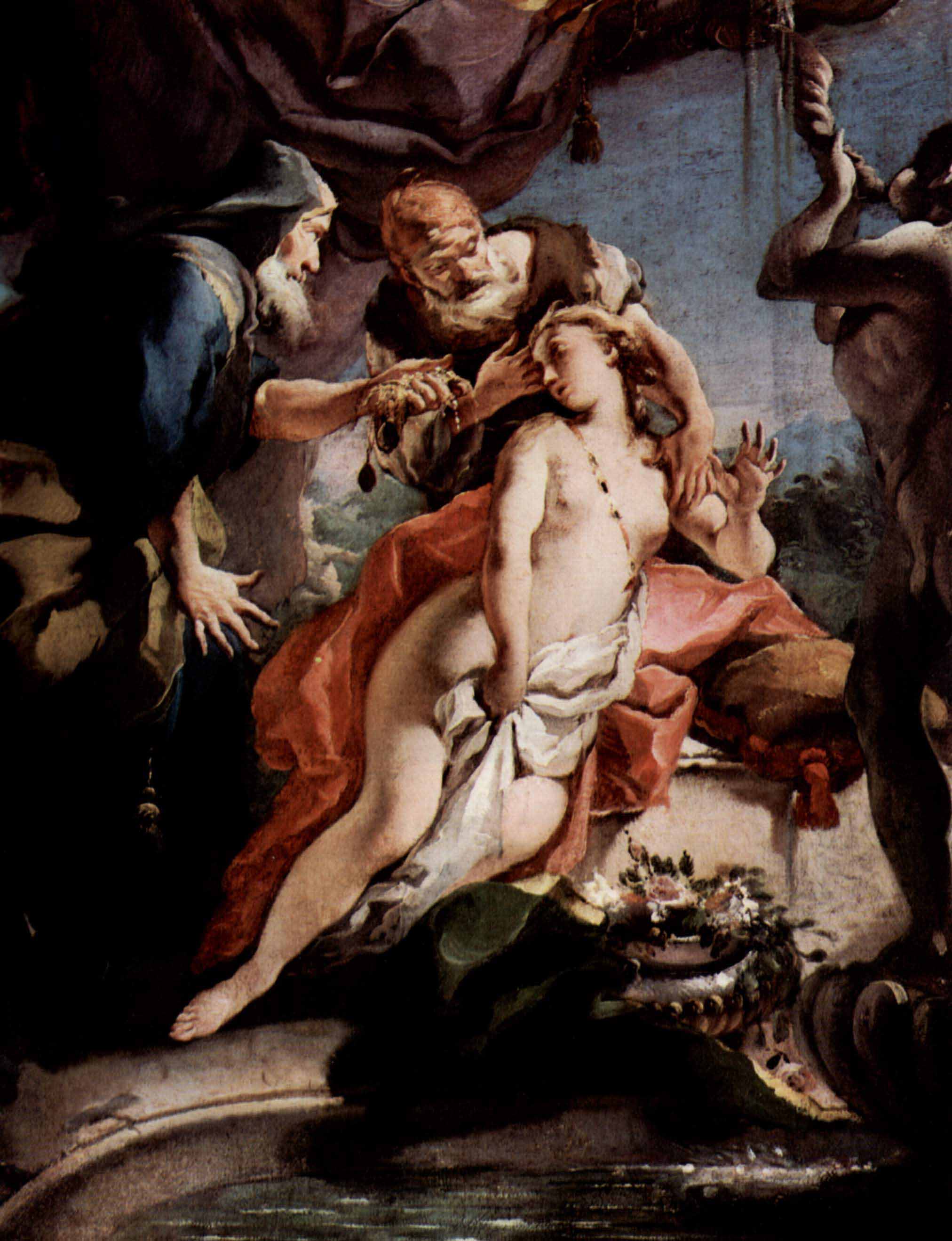 Giovanni Battista Tiepolo Susanna und die beiden Alten